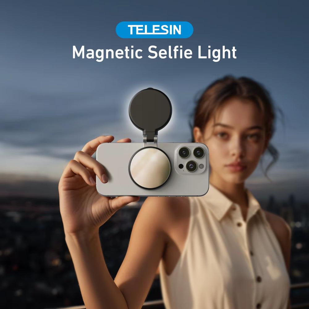 Smartphone Magnetic Fill Light Mini Selfie Light 3 Modes Adjustable Brightness for Iphone XIAOMI HUAWEI SAMSUNG Phone