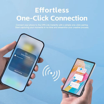 Magnetic Phone Selfie Monitor Screen for Smartphone Rear Camera Selfie Vlog Live Stream for Iphone Android Phone