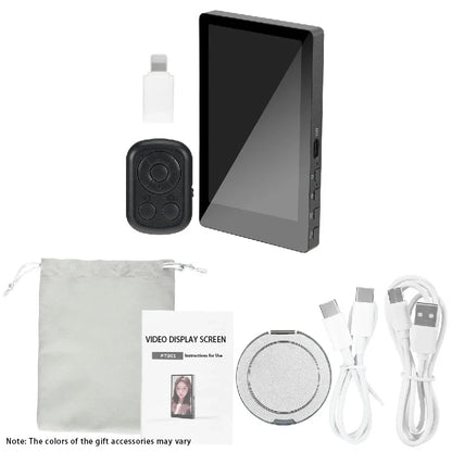 Magnetic Phone Selfie Monitor Screen for Smartphone Rear Camera Selfie Vlog Live Stream for Iphone Android Phone