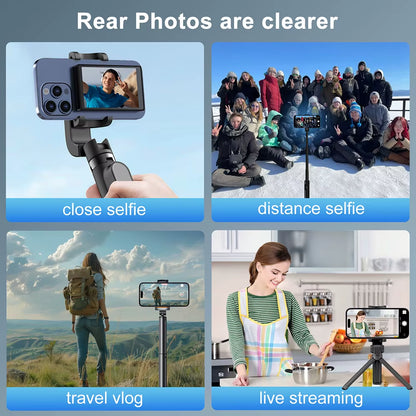 Magnetic Phone Selfie Monitor Screen for Smartphone Rear Camera Selfie Vlog Live Stream for Iphone Android Phone